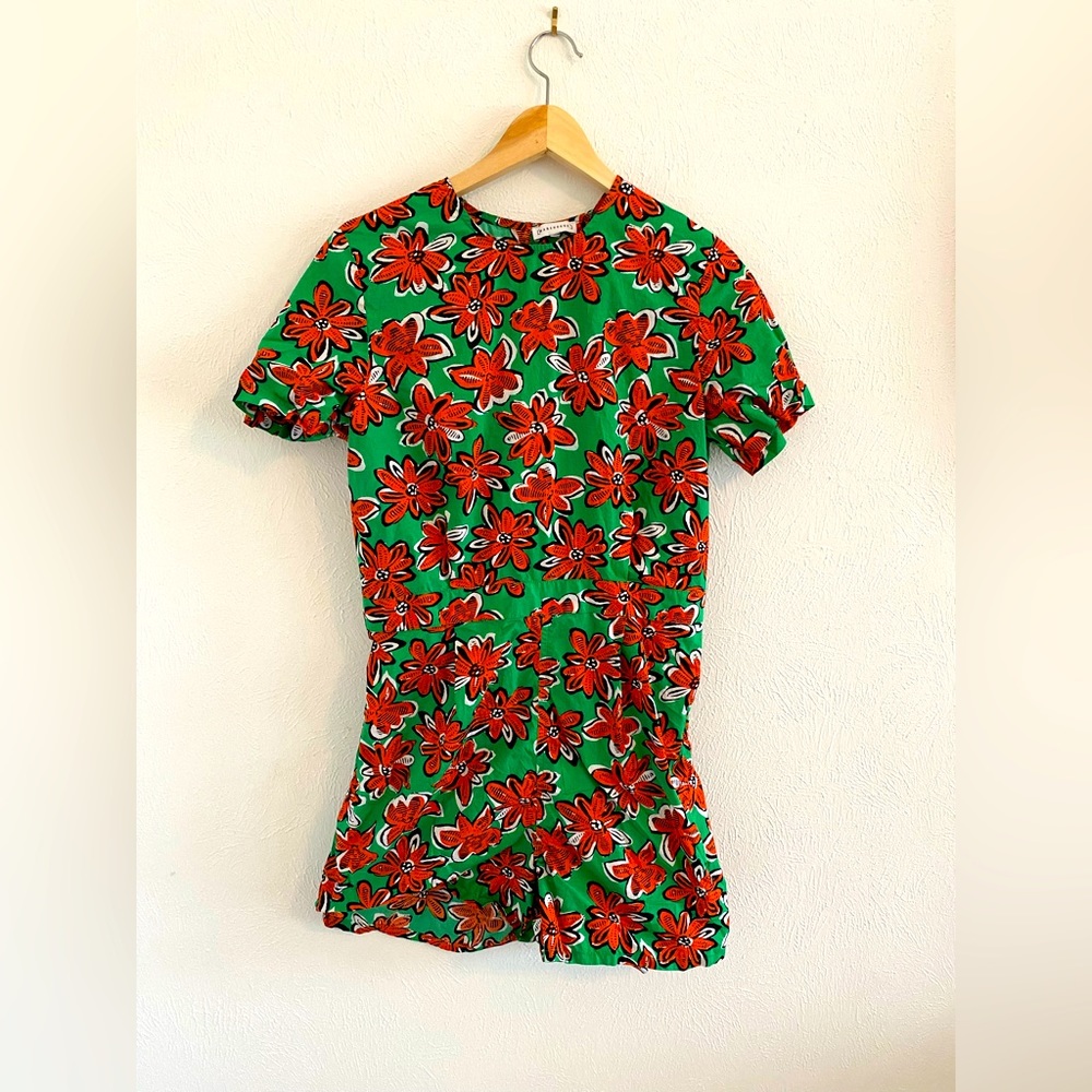 Warehouse green playsuit.